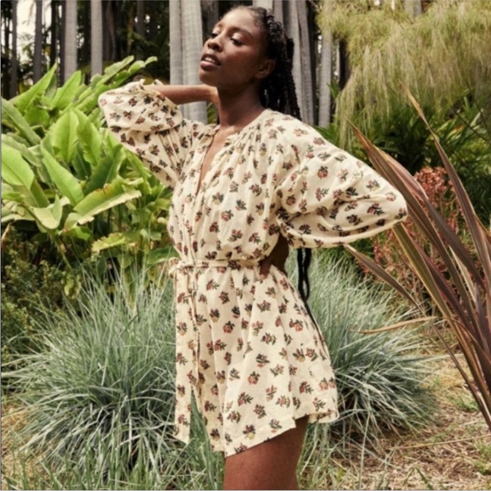 DOEN Jo Dress in Solstice Canyon Blossoms - XS - NWT